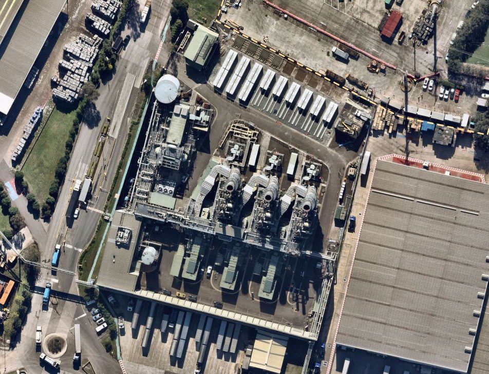 Smithfield BESS site adjacent to the OCGT plant